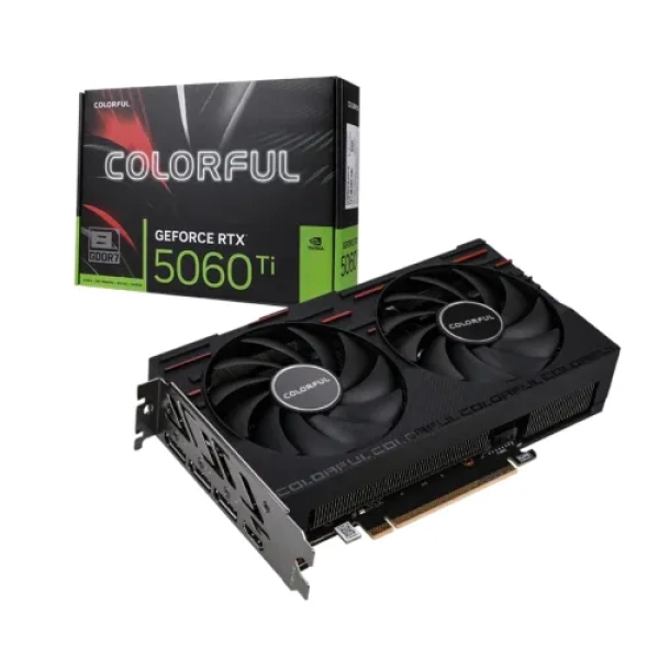 Colorful GeForce RTX 5060 Ti Gaming DUO 8GB-V GDDR7 600W Graphics Card